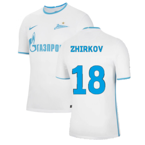 2021-2022 Zenit Away Shirt (ZHIRKOV 18)