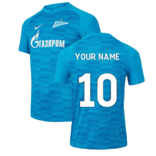 2021-2022 Zenit St Petersburg Home Shirt (Kids) (Your Name)