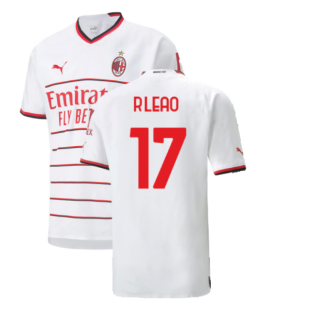 2022-2023 AC Milan Authentic Away Shirt (R LEAO 17)