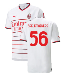 2022-2023 AC Milan Authentic Away Shirt (SAELEMAEKERS 56)