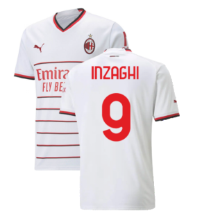 2022-2023 AC Milan Away Shirt (INZAGHI 9)
