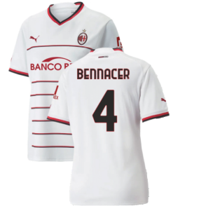 2022-2023 AC Milan Away Shirt - Ladies (BENNACER 4)