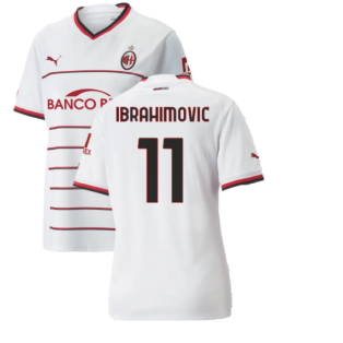2022-2023 AC Milan Away Shirt - Ladies (IBRAHIMOVIC 11)