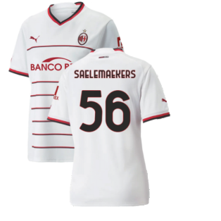 2022-2023 AC Milan Away Shirt - Ladies (SAELEMAEKERS 56)