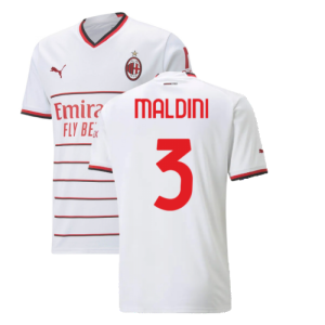 2022-2023 AC Milan Away Shirt (MALDINI 3)