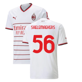 2022-2023 AC Milan Away Shirt (SAELEMAEKERS 56)