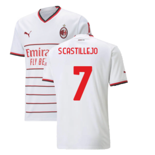 2022-2023 AC Milan Away Shirt (S.CASTILLEJO 7)