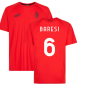 2022-2023 AC Milan Casuals Tee (Red) (BARESI 6)