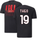 2022-2023 AC Milan FtblCore Tee (Black) (THEO 19)
