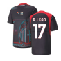2022-2023 AC Milan Gameday Jersey (Black) (R LEAO 17)