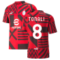 2022-2023 AC Milan Pre-Match Jersey (Red) (TONALI 8)
