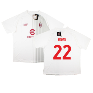 2022-2023 AC Milan Pre-Match Shirt (White-Red) (KAKA 22)
