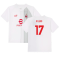 2022-2023 AC Milan Pre-Match Shirt (White-Red) - Kids (R LEAO 17)