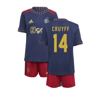 2022-2023 Ajax Away Mini Kit (CRUYFF 14)
