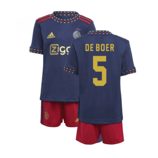 2022-2023 Ajax Away Mini Kit (DE BOER 5)