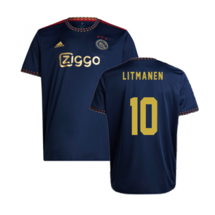 2022-2023 Ajax Away Shirt (LITMANEN 10)