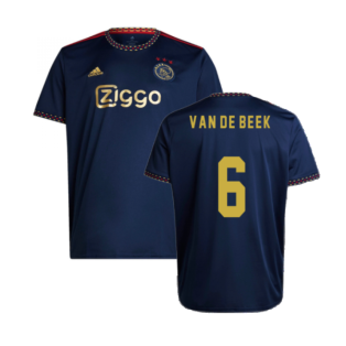 2022-2023 Ajax Away Shirt (VAN DE BEEK 6)