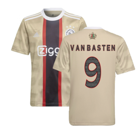 2022-2023 Ajax Third Shirt (Kids) (VAN BASTEN 9)