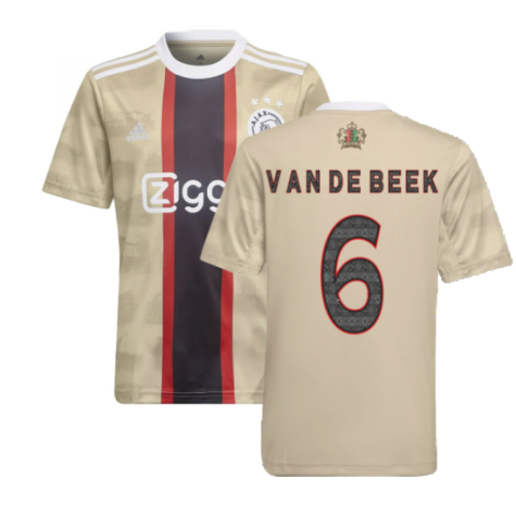 2022-2023 Ajax Third Shirt (Kids) (VAN DE BEEK 6)