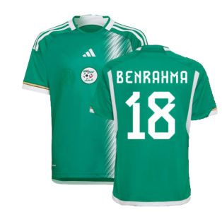 2022-2023 Algeria Away Shirt (Kids) (BENRAHMA 18)