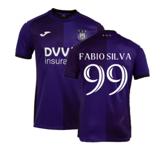 2022-2023 Anderlecht Home Shirt (Kids) (FABIO SILVA 99)