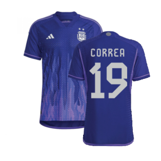 2022-2023 Argentina Authentic Away Shirt (CORREA 19)