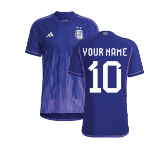 2022-2023 Argentina Authentic Away Shirt (Your Name)