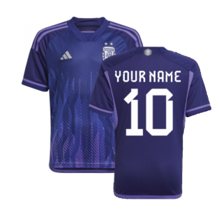 2022-2023 Argentina Away Shirt (Kids) (Your Name)