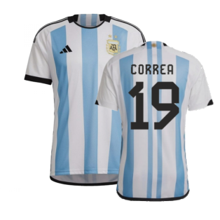 2022-2023 Argentina Home Shirt (CORREA 19)