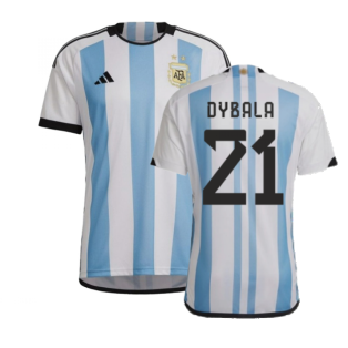 2022-2023 Argentina Home Shirt (DYBALA 21)