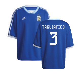 2022-2023 Argentina Icon 34 Jersey (TAGLIAFICO 3)