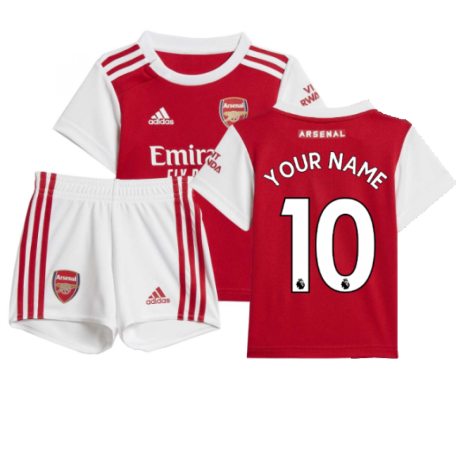 2022-2023 Arsenal Home Baby Kit (Your Name)