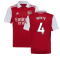 2022-2023 Arsenal Home Shirt (Kids) (WHITE 4)