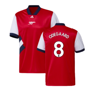2022-2023 Arsenal Icon Jersey (Red) (ODEGAARD 8)