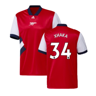 2022-2023 Arsenal Icon Jersey (Red) (XHAKA 34)