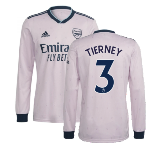 2022-2023 Arsenal Long Sleeve Third Shirt (TIERNEY 3)