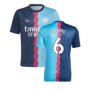 2022-2023 Arsenal Pre-Match Jersey (Blue) (ADAMS 6)