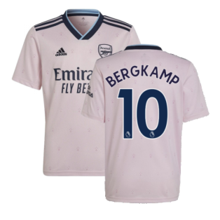 2022-2023 Arsenal Third Shirt (Kids) (BERGKAMP 10)