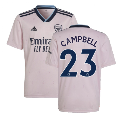 2022-2023 Arsenal Third Shirt (Kids) (CAMPBELL 23)