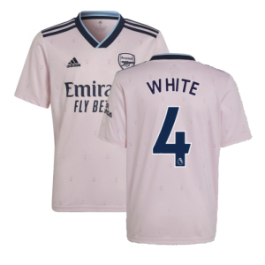 2022-2023 Arsenal Third Shirt (Kids) (WHITE 4)