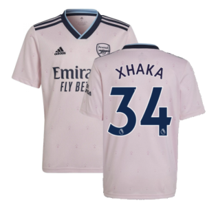 2022-2023 Arsenal Third Shirt (Kids) (XHAKA 34)
