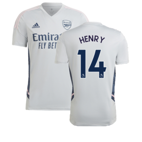 2022-2023 Arsenal Training Shirt (Clear Onix) (HENRY 14)