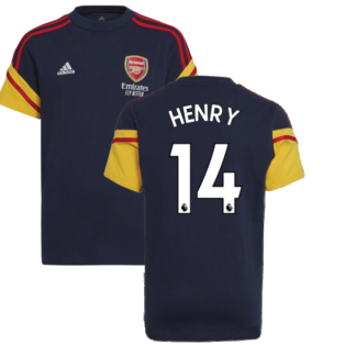 2022-2023 Arsenal Training Tee (Navy) (HENRY 14)