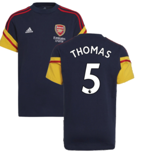 2022-2023 Arsenal Training Tee (Navy) (Thomas 5)