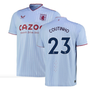 2022-2023 Aston Villa Authentic Pro Away Shirt (Coutinho 23)