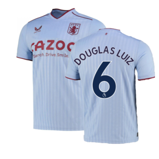 2022-2023 Aston Villa Away Shirt (DOUGLAS LUIZ 6)