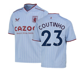 2022-2023 Aston Villa Away Shirt (Kids) (Coutinho 23)