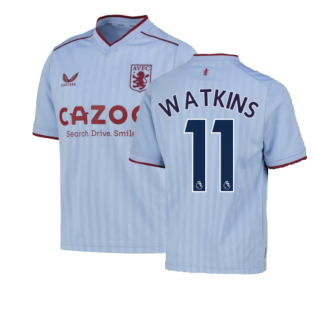 2022-2023 Aston Villa Away Shirt (Kids) (WATKINS 11)