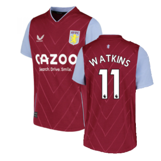 2022-2023 Aston Villa Home Shirt (Kids) (WATKINS 11)
