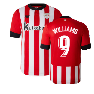 2022-2023 Athletic Bilbao Home Shirt (Kids) (WILLIAMS 9)